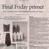 "Siblings" and "The Sculpted Line."<br />Season 2 - 06.30.06 - Cincinnati Enquirer - Sara Pearce