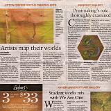 "Topographies."<br />Season 5 - 01.02.09 - Cincinnati Enquirer - Jackie Demaline