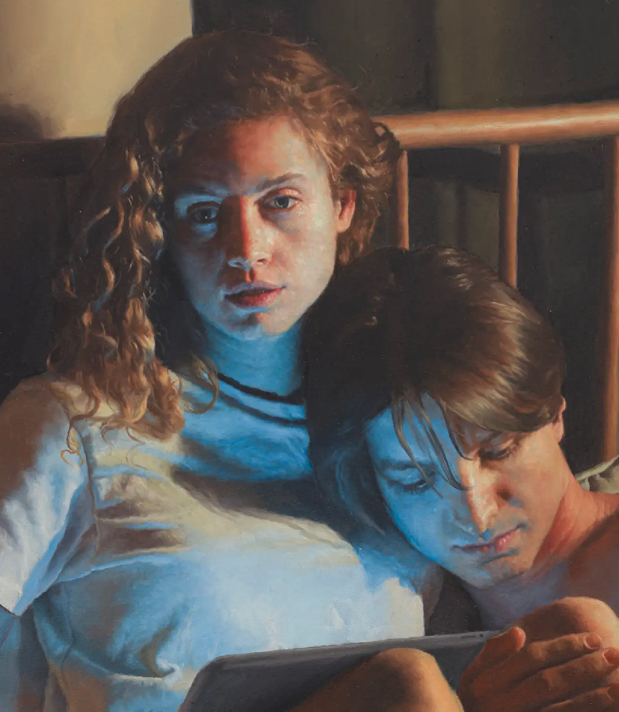 Painting by Aidan Baker-Hill